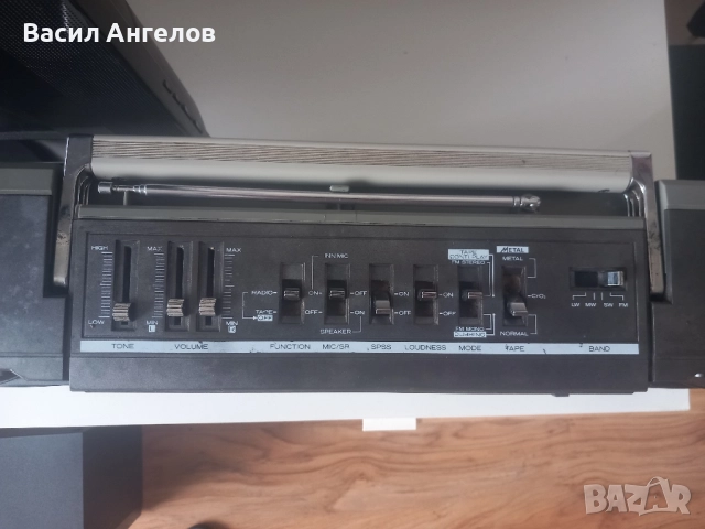 Hitachi TRK-w55e, снимка 7 - Радиокасетофони, транзистори - 52026141