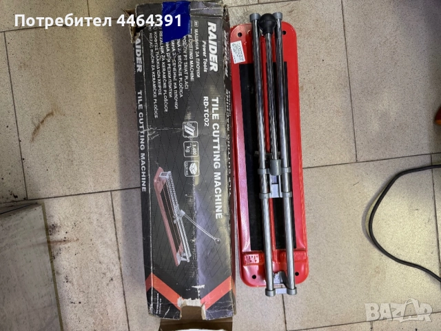 Машина за рязане на плочки , снимка 1