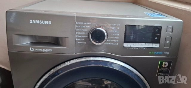 Пералня SAMSUNG Eco Bubble-7 kg, снимка 6 - Перални - 52250806