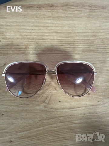 Продавам оригинални слънчеви очила MAJE – златно с пепел от рози (розово)