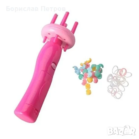 Автоматичен уред за плитки - V i p r o o Braid X-press Electric / Материал: ABS, снимка 7 - Маши за коса - 55754744