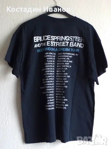 Led Zeppelin, Bruce Springsteen, Coldplay, Pink Floyd метъл рок концерт тениски, снимка 6 - Тениски - 46736044