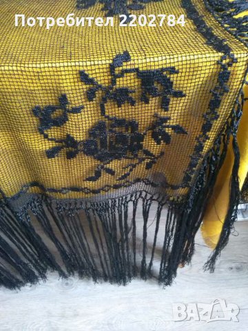 Черна покривка на една кука.Карета на една кука, снимка 2 - Покривки за маси - 29908997