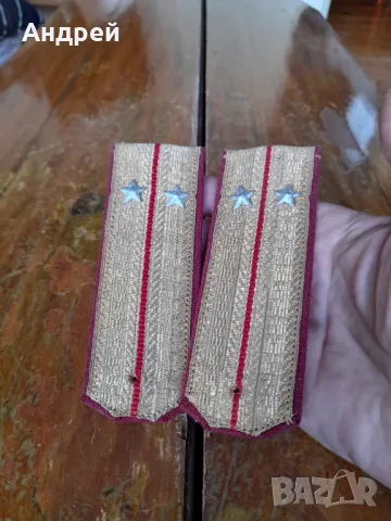 Стари пагони Лейтенант #4, снимка 2 - Антикварни и старинни предмети - 49582644