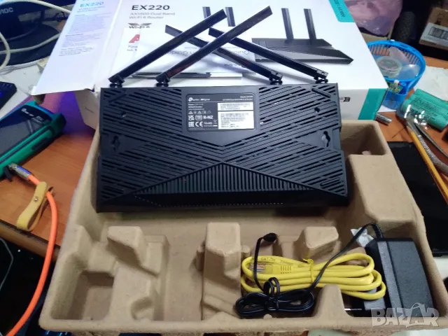 Рутер TP-LINK EX220 AX1800, снимка 15 - Рутери - 54214401