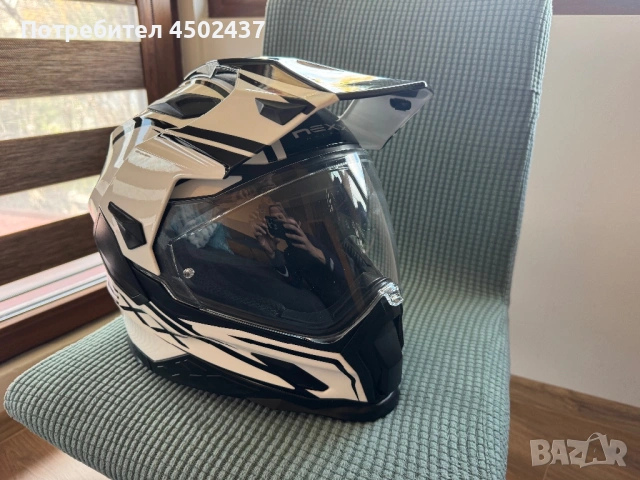Nexx Мото каска с визьор, снимка 2 - Мотоциклети и мототехника - 54235938