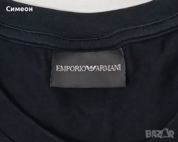 Emporio Armani EA7 оригинална тениска L памучна фланелка, снимка 3 - Тениски - 42804799