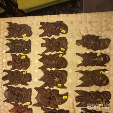 маски от дърво, снимка 3 - Декорация за дома - 14306106