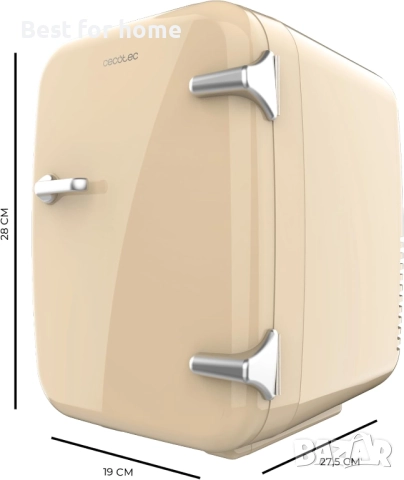 Мини хладилник Cecotec 4L , работи с 12V-220V функция за охлаждане и отопление, снимка 3 - Хладилни чанти - 51806651