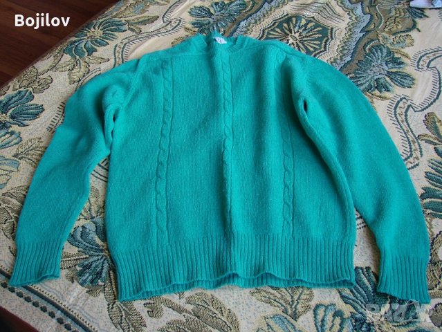 Продавам нов пуловер,естествена вълна,размер 48 - 50 , снимка 1 - Блузи с дълъг ръкав и пуловери - 32043566