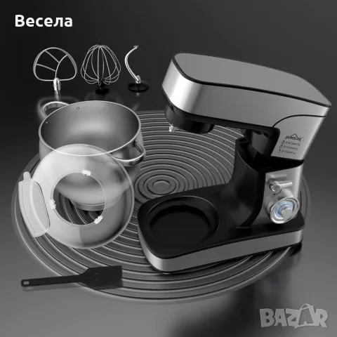 Име
Планетарен миксер 12L 2500W, снимка 3 - Съдове за готвене - 55968093