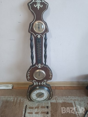 Хидрометър, Барометър, Термометър и Часовник, снимка 1 - Други ценни предмети - 44457332