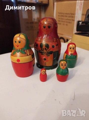 Оригинална матрьошка на 50+ години 