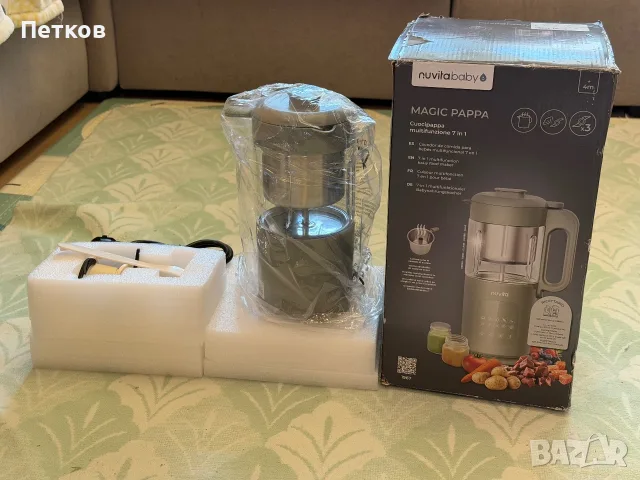 Nuvita Уред за приготвяне на храна 7 в 1 Magic Pappa baby
