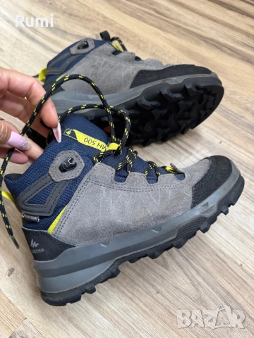 Оригинални  детски кожени боти QUECHUA! 32 н