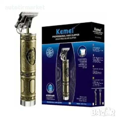 Тример за коса и брада Kemei KM – 1971, 3W, 1000, снимка 3 - Аксесоари и консумативи - 56053501