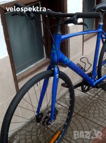 НИШИКИ ! Трекинг-Фитнес велосипед ! 1х8 скорости ! Хидравлики диск !, снимка 3 - Велосипеди - 52308673