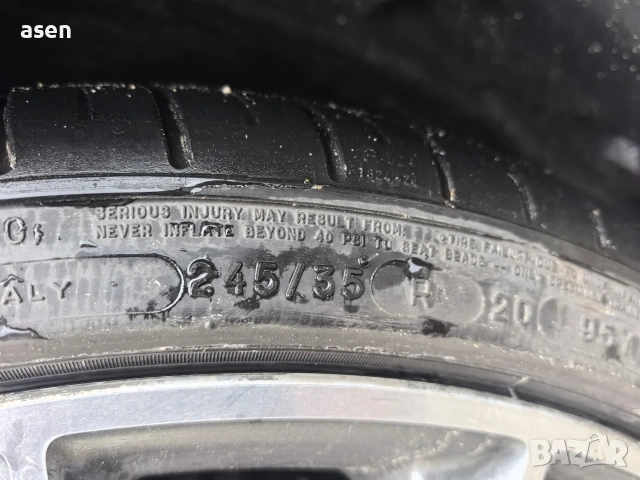 Джанти с гуми за Мерцедес , снимка 8 - Гуми и джанти - 53064865