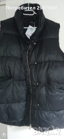 Нов Черен Макси Дамски ЕЛек ХЛ ХХЛ  ХХХЛ, снимка 2 - Елеци - 47398146