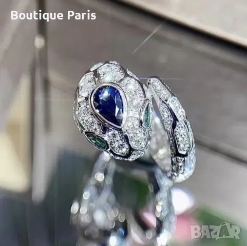 Bvlgari Serpenti оригинален пръстен, снимка 3 - Пръстени - 50049221