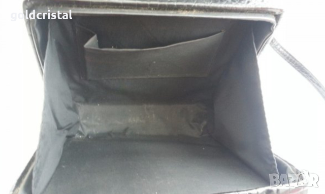 ретро черна лачена чанта , снимка 10 - Антикварни и старинни предмети - 12961631