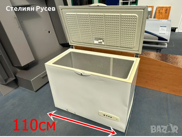 хоризонтален фризер / ракла whirlpool afg 533-c  цена 370 лв        смр -320 литра 110 см широк, тес, снимка 1