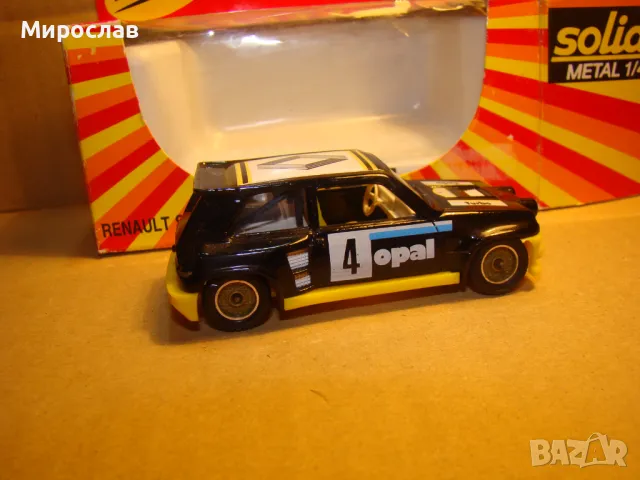 1:43 SOLIDO RENAULT 5 МОДЕЛ КОЛИЧКА ИГРАЧКА, снимка 4 - Колекции - 48981259