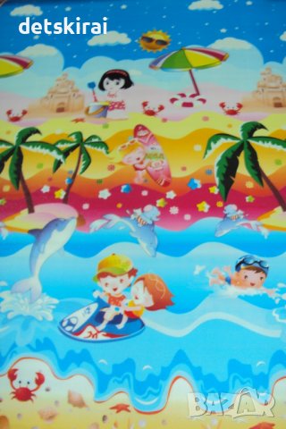 Детски постелки за игра - двулицеви размер 120/180см с дебелина 5мм - 18лв  , снимка 5 - Други - 38565376