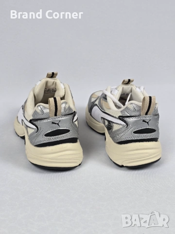 👟 Оригинални маратонки PUMA Morphic / SoftFoam+ (Сребристо и Крем), снимка 3 - Маратонки - 54302495