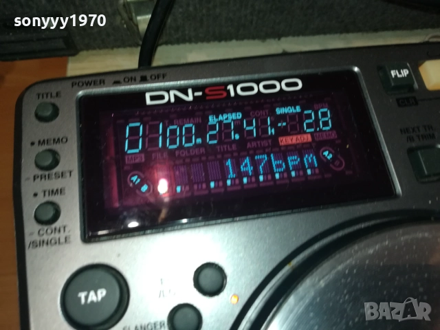 DENON DN-S1000 MP3 CD PLAYER-MADE IN JAPAN 1911251016, снимка 3 - Декове - 52462994