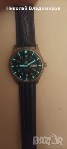 Seiko sport Сейко мъжки оригинален атоматичен military часовник, снимка 2 - Мъжки - 54099949