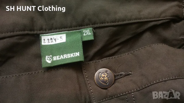 BEARSKIN TACTICAL Stretch Trouser размер 2XL за лов панталон със здрава и еластична материи - 1000, снимка 14 - Екипировка - 49048717