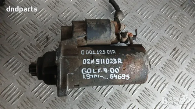 Стартер VW Golf 4 1.9 TDI 2000 001125012 02A911023R Volkswagen Golf IV (1998-2004)