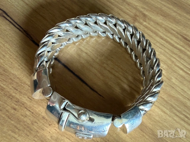 Buddha to Buddha- Ben XL-сребърна гривна, снимка 9 - Гривни - 54166426