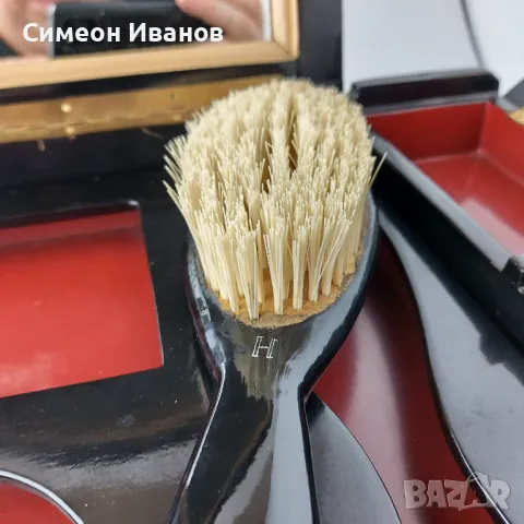 Стара виетнамска дървена кутия за гримове и бижута #5618  Има някои проблеми:  липсват две кутии и н, снимка 13 - Антикварни и старинни предмети - 47733829