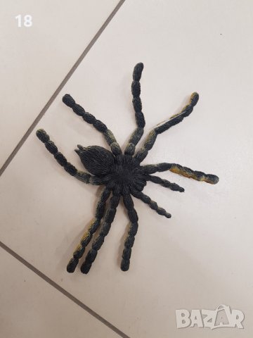 Гумен паяк 10 см, снимка 2 - Други - 40186734