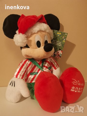 Мики Маус Коледа 2023 40см., снимка 5 - Плюшени играчки - 42867759