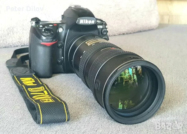 НАМАЛЕНА ЦЕНА 680 € - Nikon D700 (21,145 кадъра) + Nikkor 70-200mm f/2.8 VR-I