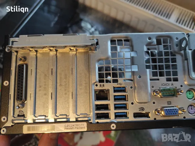 Компютър HP EliteDesk 120GB SSD - 8GB DDR3, снимка 5 - Работни компютри - 49130343