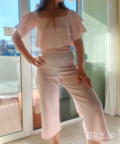 женски костюм Pink Boohoo 