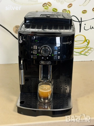 Кафемашина кафе автомат delonghi magnifica S с гаранция, снимка 4 - Кафемашини - 54131612