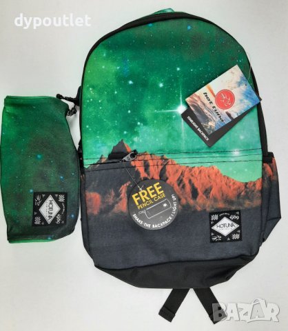 Ученическа раница HOT TUNA GALAXY STAR BACKPACK, размери - 40 x 28 x 14 см., снимка 6 - Раници - 39201941