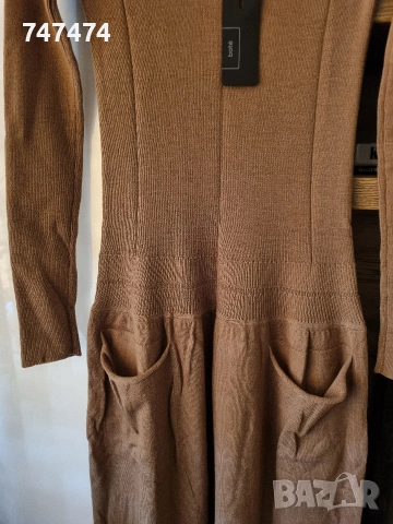 Нова рокля, 100% вълна, снимка 3 - Рокли - 54132495