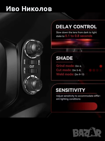 соларна заваръчна маска АRCCAPTAIN., снимка 3 - Други инструменти - 54059206