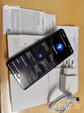 GSM android мобилен телефон смартфон HONOR Magic7 Lite 8ram/256gb гаранция + зарядно