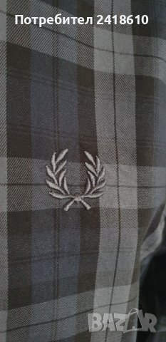 Fred Perry Cotton Slim Fit Mens Size M НОВО! ОРИГИНАЛ! Мъжка Риза!, снимка 9 - Ризи - 42432345