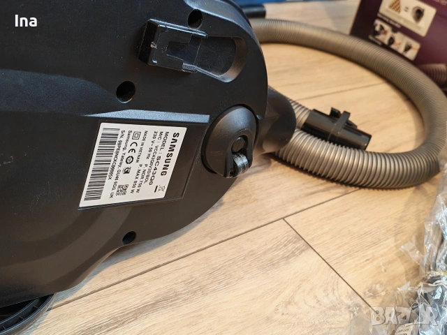 Прахосмукачка Samsung с кана и Hepa filter, снимка 4 - Прахосмукачки - 53098014