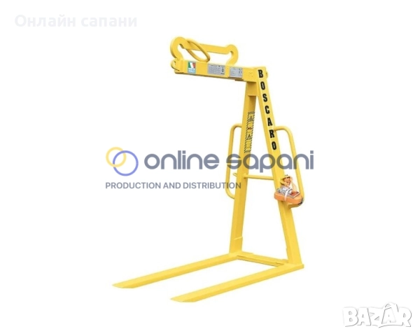 Кранови Вилици за повдигане на палета със строителни материали, снимка 10 - Други машини и части - 26275133