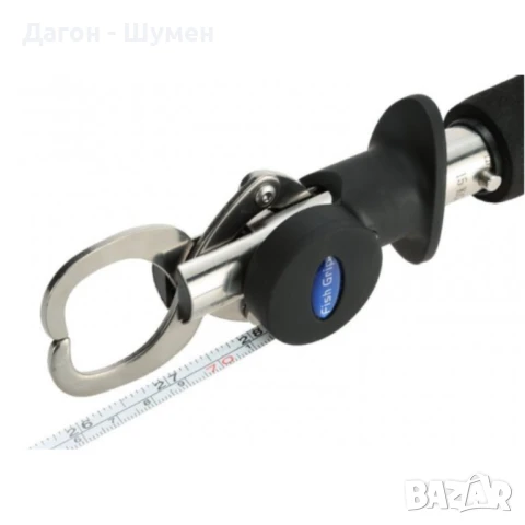 Щипка за хищни риби с кантар и ролетка