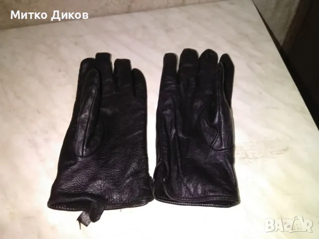 Ръкавици естествена кожа № 10 размер като нови